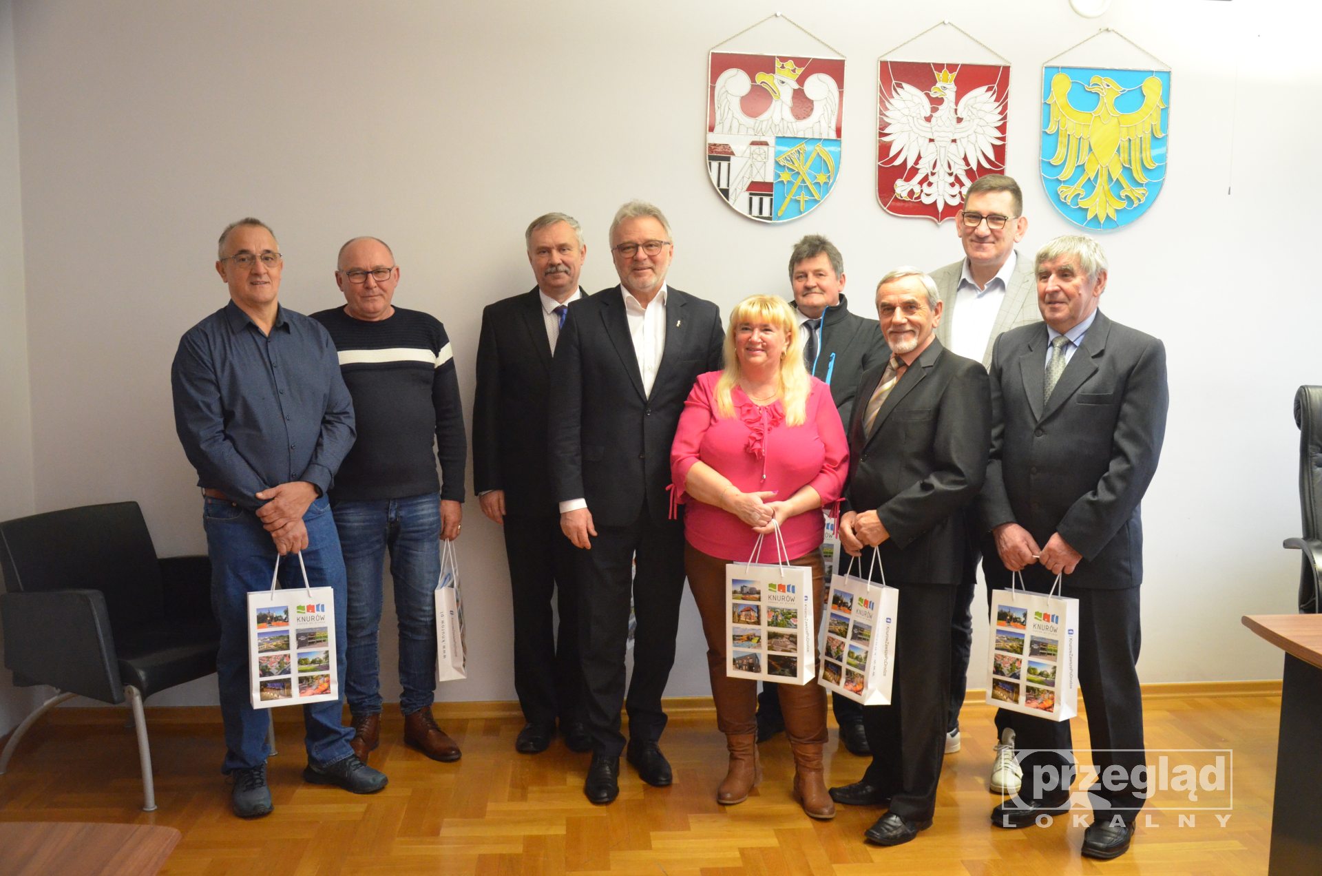 działkowcy u prezydenta, foto Przegląd Lokalny